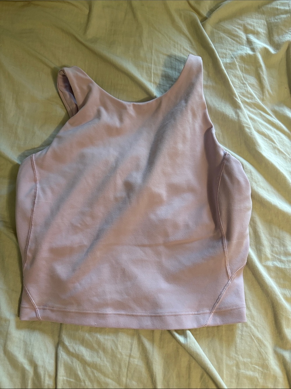 lululemon athletica Cropped Tank Top in Light Lavender